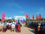 Tuổi trẻ Thăng Bình khởi động chiến dịch thanh niên tình nguyện hè năm 2016 - ra quân làm sạch bãi biển
