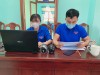 Đoàn xã Bình Phục tham gia hỗ trợ rà soát thông tin tình hình tiêm phòng Vắc xin Covid -19 của nhân dân trên địa bàn xã
