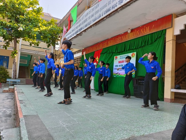 Đoàn xã Bình Triều phối hợp tổ chức Ngày hội "Thiếu nhi vui khỏe - Tiến bước lên Đoàn" năm 2023