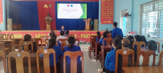 Bình Minh: Tổ chức sinh hoạt câu lạc bộ kỹ năng chuẩn bị các nội dung cho Ngày hội Thanh thiếu nhi năm 2023
