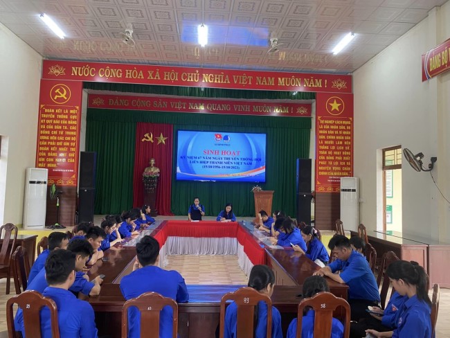 Bình Phục: Tổ chức sinh hoạt nhân kỷ niệm 67 năm ngày thành lập Hội LHTN Việt Nam (15/10/1956 - 15/10/2023).