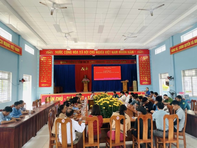 Bình Minh: Phối hợp tổ chức gặp mặt thanh niên lên đường nhập ngũ năm 2024