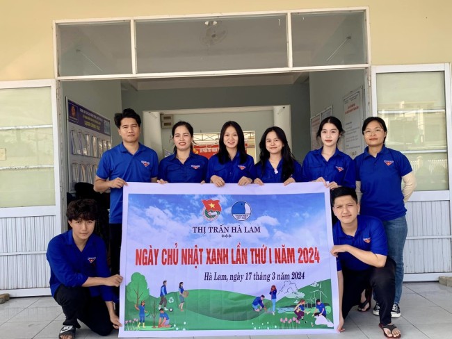 Thị trấn Hà Lam: Ra quân chủ nhật xanh lần thứ I năm 2024