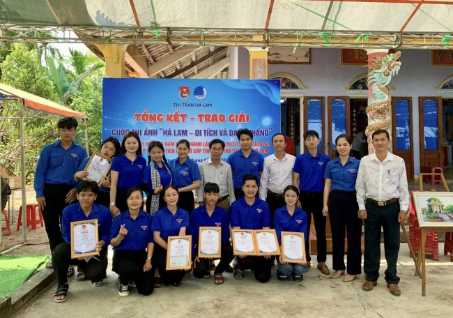 Thị trấn Hà Lam: Tổ chức tổng kết và trao giải cuộc thi Ảnh “Hà Lam – Di tích và danh thắng”