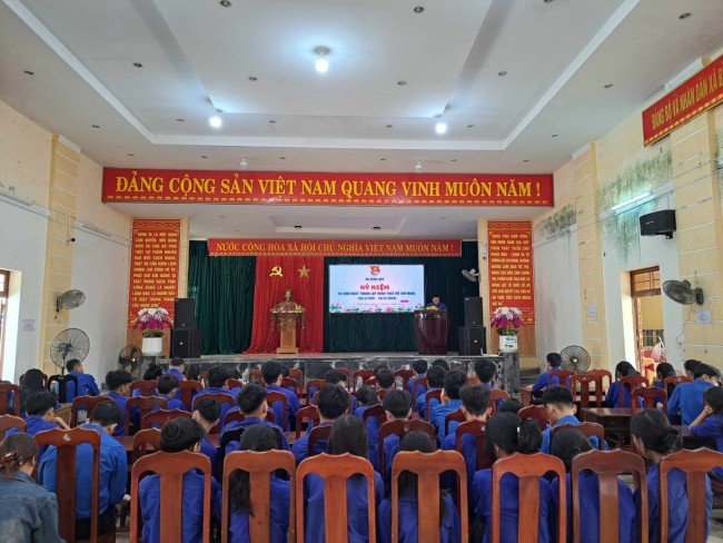 Đoàn xã Bình Quý tổ chức kỷ niệm 93 năm ngày thành lập Đoàn