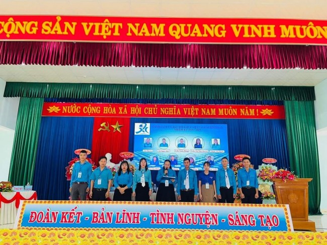 Tuổi trẻ xã Bình Đào tổ chức thành công đại hội Hội LHTN Việt Nam lần thú XI nhiệm kỳ 2024 - 2029
