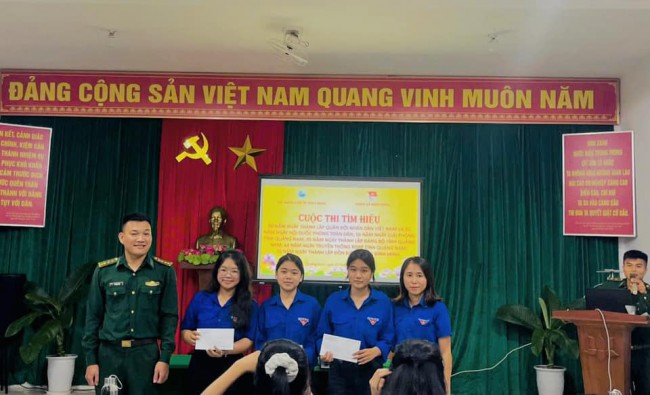 Bình Minh: phối hợp tổ chức cuộc thi trực tuyến "Quân đội Nhân dân Việt Nam - 80 năm xây dựng, chiến đấu  và trưởng thành"