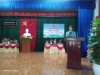 Cô Đồng Thị Huệ Lan - TPT Đội triển khai nội dung lớp Tập huấn