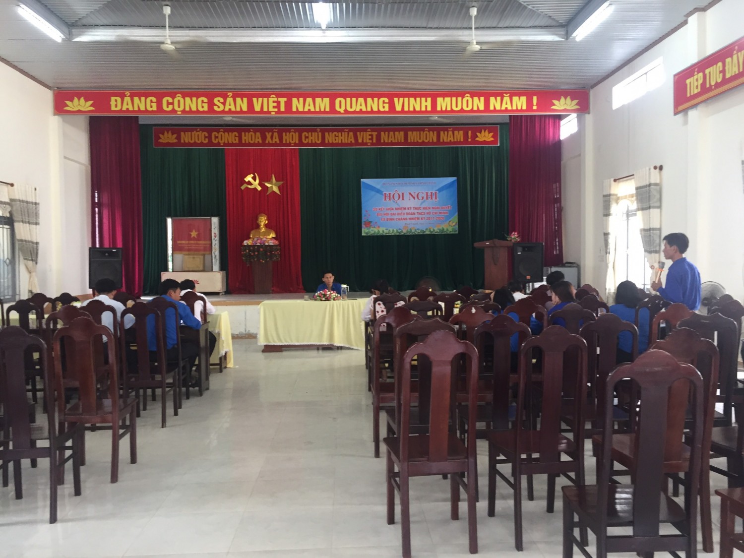 Đoàn thanh niên xã Bình Chánh tổ chức Hội nghị sơ kết giữa nhiệm kỳ 2017-2022