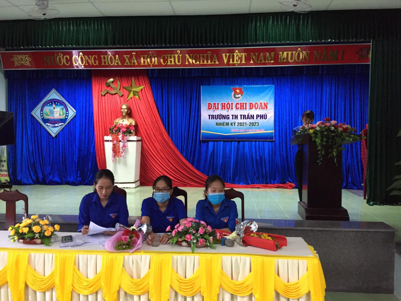 Đại hội Chi đoàn Trường TH Trần Phú nhiệm kỳ 2021-2023