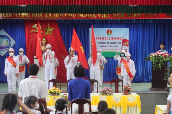 Đại hội Liên đội Trường TH Trần Phú năm học 2021-2022