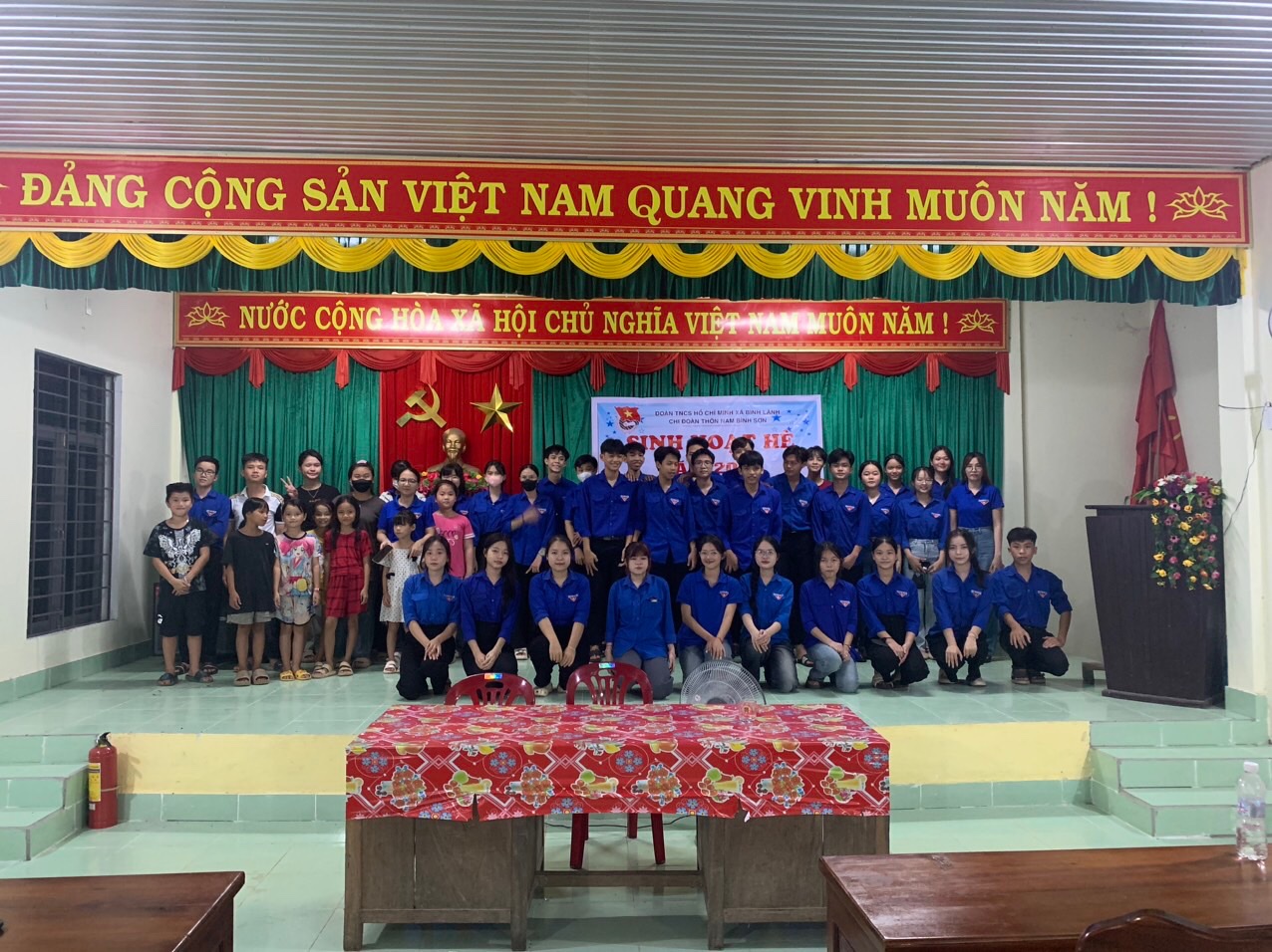 sinh hoạt hè thôn Nam Bình Sơn