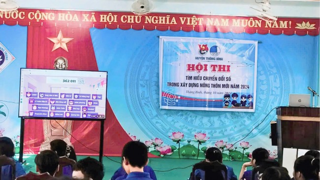 Hội thi tìm hiểu chuyển đổi số trong xây dựng nông thôn mới năm 2024